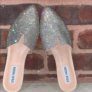 Steve Madden Crystal Mule